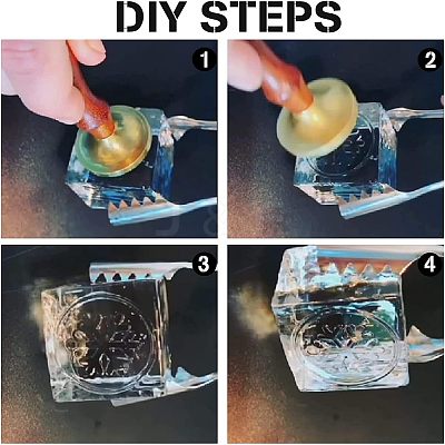 1Pc Brass Stamp Head DIY-OC0008-30S-1