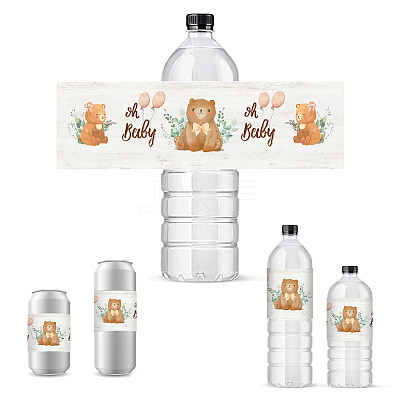Bottle Label Adhesive Stickers DIY-WH0520-018-1