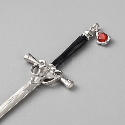 Zinc Alloy Hair Sticks OHAR-WH20816-005P-1