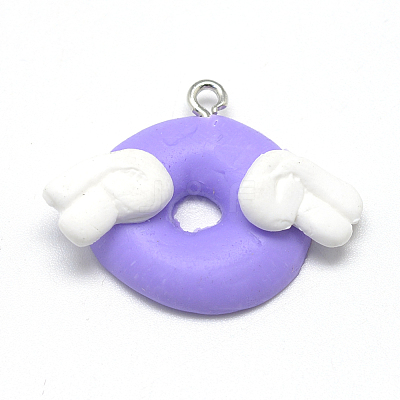 Handmade Polymer Clay Pendants X-CLAY-Q240-021D-1