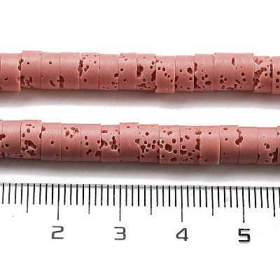 Natural Lava Rock Dyed Beads Strands G-K375-G09-01-1