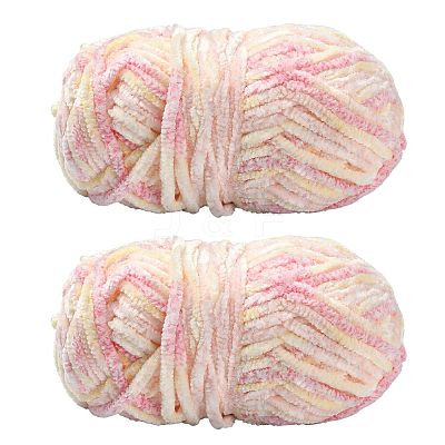 Super Bulky Chenille Polyester Yarn YCOR-FZC0001-01G-1