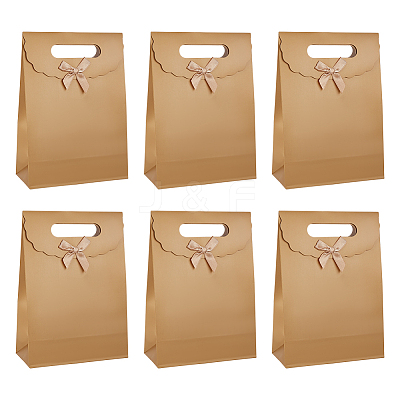 Rectangle Paper Gift Bags CARB-WH0017-14B-02-1