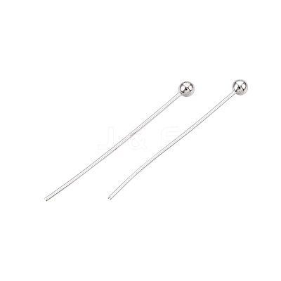 Long-Lasting Plated Brass Ball Head Pins KK-ZX025-27S-01-NR-1