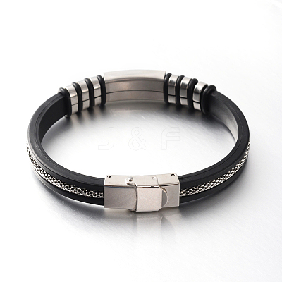 Leather Bracelets BJEW-M102-02-1