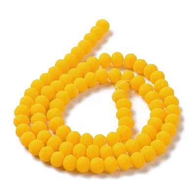Glass Beads Strands EGLA-A034-P2mm-MD04-1