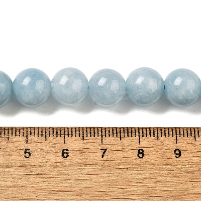 Dyed Natural Malaysia Jade Beads Strands G-G021-02C-20-1