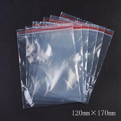 Plastic Resealable Packaging Bags OPP-G001-D-12x17cm-1