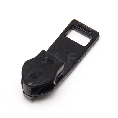 Zinc Alloy Replacement Zipper Sliders FIND-WH0092-15-1