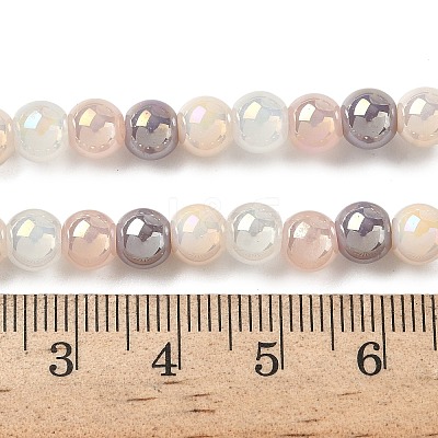 Electroplate & Gradient Color Glass Beads Strands X-LAMP-M023-03-02-1