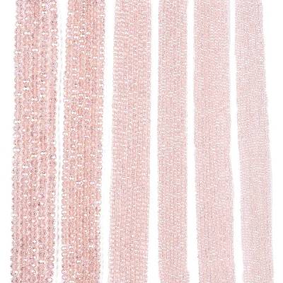 Electroplate Glass Beads Strands LS-EGLA-A044-T4mm-B22-1