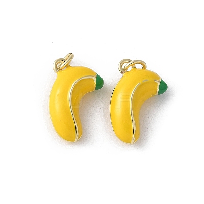 Brass Enamel Pendants KK-D336-06G-06-1