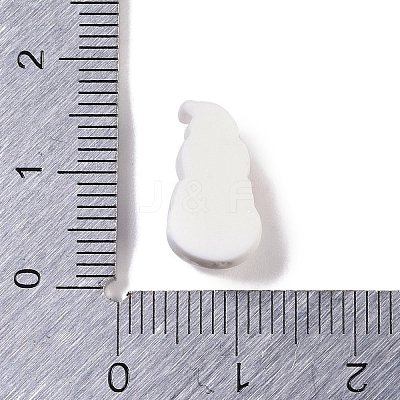 Opaque Christmas Theme Resin Cabochons RESI-H162-06K-1