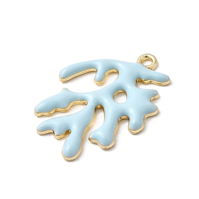 Alloy Enamel Pendants FIND-H055-05G-05-1