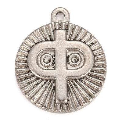 Tarnish Resistant 304 Stainless Steel Pendant Rhinestone Settings STAS-Z016-11P-1
