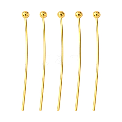 Brass Ball Head pins X-KK-R020-06G-1