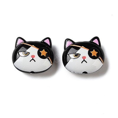 Baking Paint Alloy Beads FIND-H059-02A-1