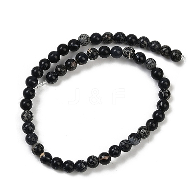 Dyed Natural Regalite/Imperial Jasper/Sea Sediment Jasper Beads Strands G-B124-C04-12-1