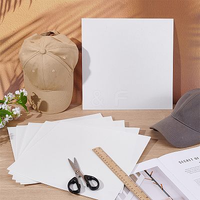 Cap Brim Plastic Board DIY-WH0591-246A-02-1