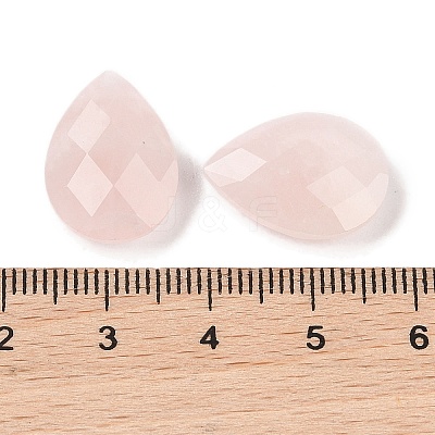 Natural Rose Quartz Cabochons G-C146-05L-1
