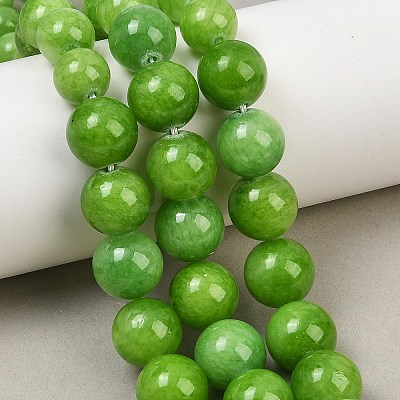 Natural Mashan Jade Graduated Beads Strands GG-CBA2AE1-A08-O-1