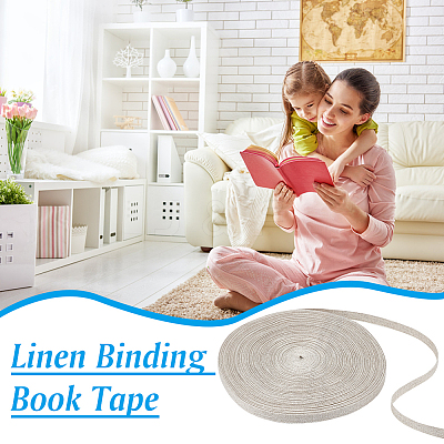 10M Linen Ribbons OCOR-BC0006-67-1