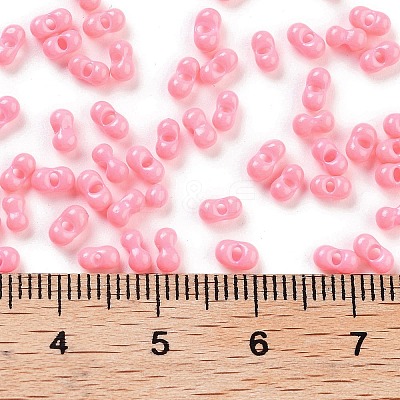 Baking Paint Glass Seed Beads SEED-A033-05I-1