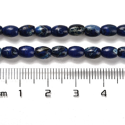 Synthetic Regalite/Imperial Jasper/Sea Sediment Jasper Beads Strands G-F765-J04-01-1