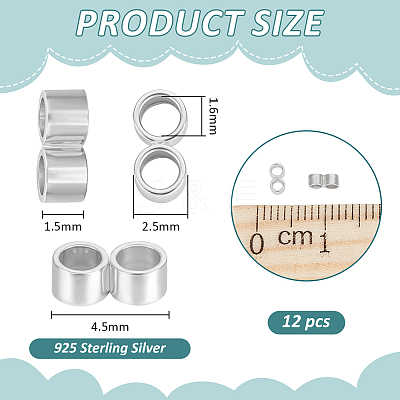 925 Sterling Silver Spacer Bars STER-BC0004-24A-P-1