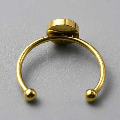 304 Stainless Steel Cuff Ring Components FIND-WH0129-74B-G-1