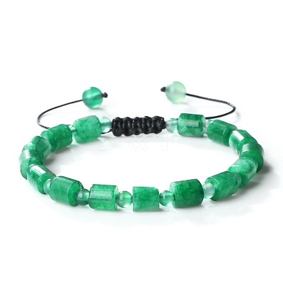 Bohemian Style Natural Banded Agate/Striped Adjustable Braided Bracelets for Women JX4238-3-1