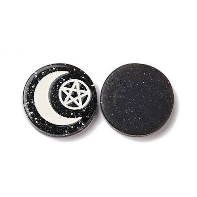 Resin Cabochons RESI-G055-02B-1
