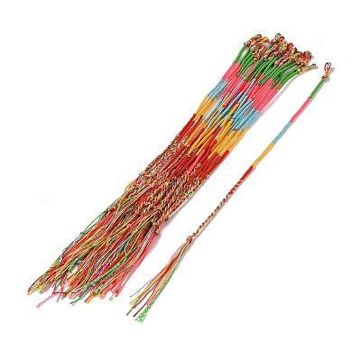 Polyester Braided String Cord Bracelet BJEW-I306-01B-1