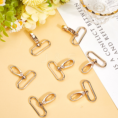 15Pcs Alloy Swivel Clasps FIND-GF0008-19LG-1