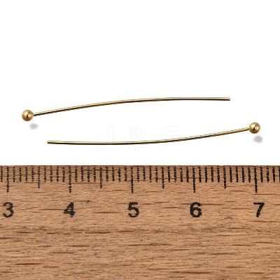 Brass Ball Head Pins KK-H502-03O-G-1