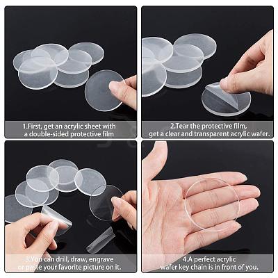 Transparent Acrylic Display Base OACR-NB0001-11B-1