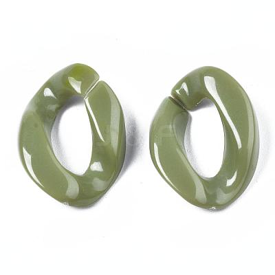 Opaque Acrylic Linking Rings OACR-T011-88C-1