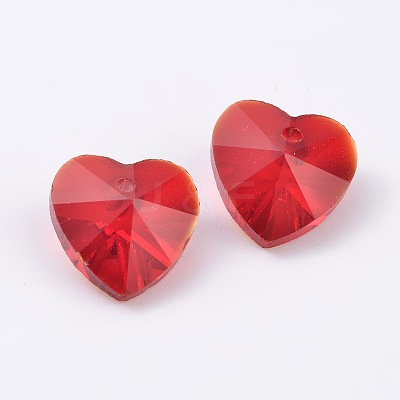 Romantic Valentines Ideas Glass Charms G030V10mm-09-1