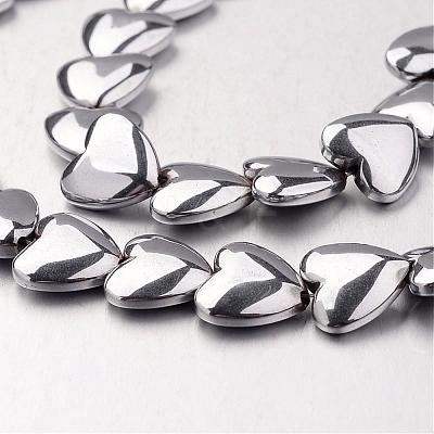 Electroplate Non-magnetic Synthetic Hematite Bead Strands G-F300-22D-01-1