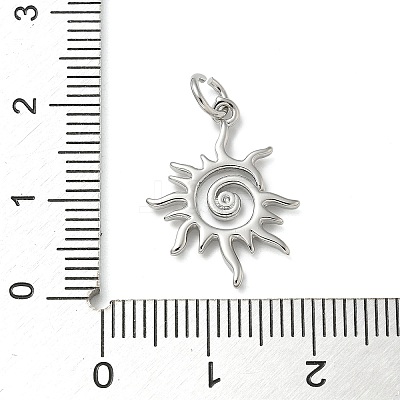 Rack Plating Brass Pendants KK-K392-39P-1