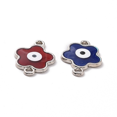 Alloy Enamel Connector Charms ENAM-A139-08P-1