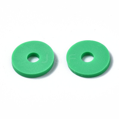 Handmade Polymer Clay Beads CLAY-R067-8.0mm-B06-1