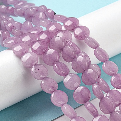 Natural White Jade Beads Strands G-M420-F02-03-1