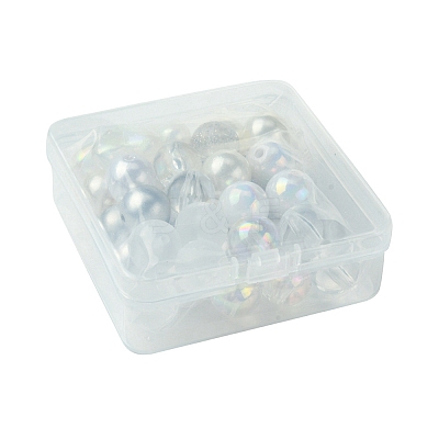 40Pcs 9 Styles Acrylic Beads MACR-FS0001-66-1