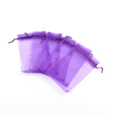 Organza Gift Bags with Drawstring OP-R016-15x20cm-20-1