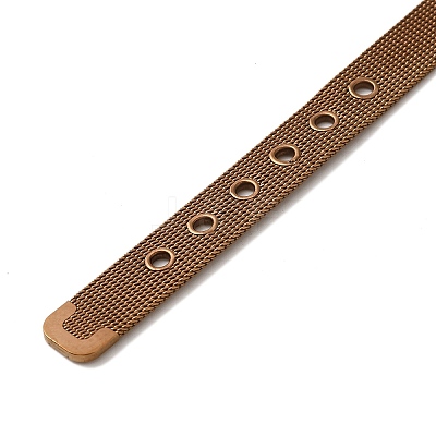 Ion Plating(IP) 201 Stainless Steel Watch Steel Band STAS-M017-11E-1