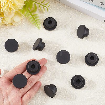10Pcs Silicone Hole Plugs AJEW-GF0011-66C-1