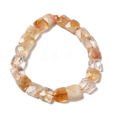 Heated Natural Citrine Beads Strands G-C109-A11-01-1