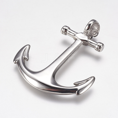 Non-Tarnish 304 Stainless Steel Big Pendants STAS-K171-25P-1