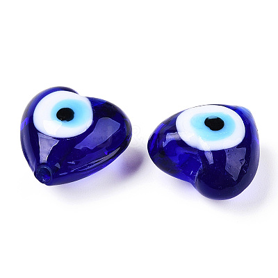 Handmade Lampwork Beads LAMP-T021-07B-1